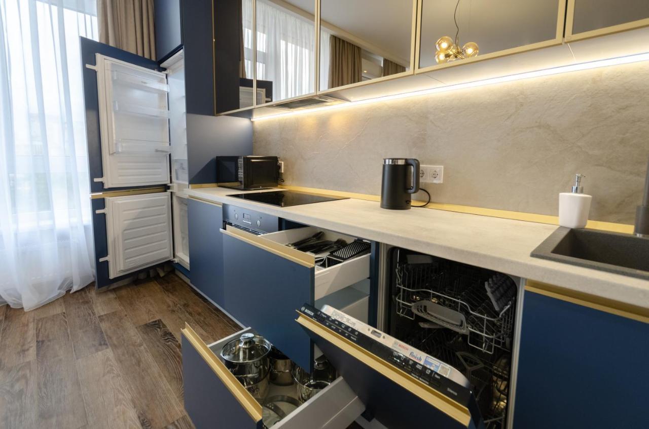 Petrovdom Ж38 In Luxury Apartments At 68 Zhylyanska Street,38 Perlyna Kiev Dış mekan fotoğraf