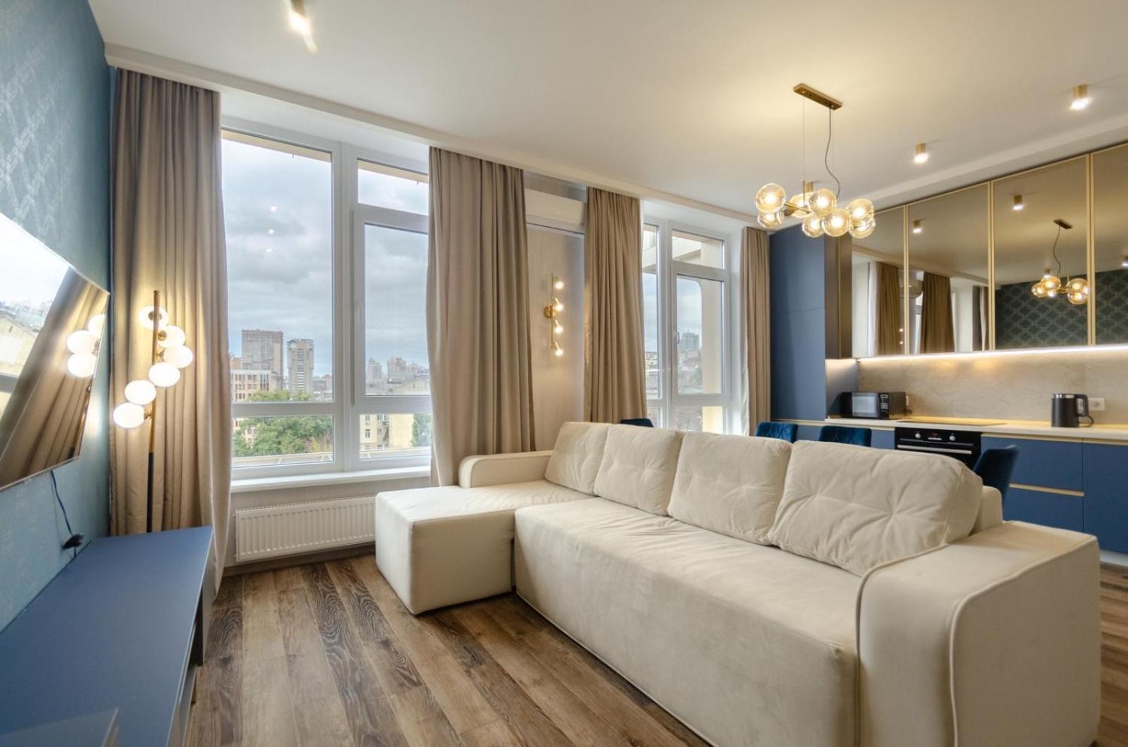 Petrovdom Ж38 In Luxury Apartments At 68 Zhylyanska Street,38 Perlyna Kiev Dış mekan fotoğraf